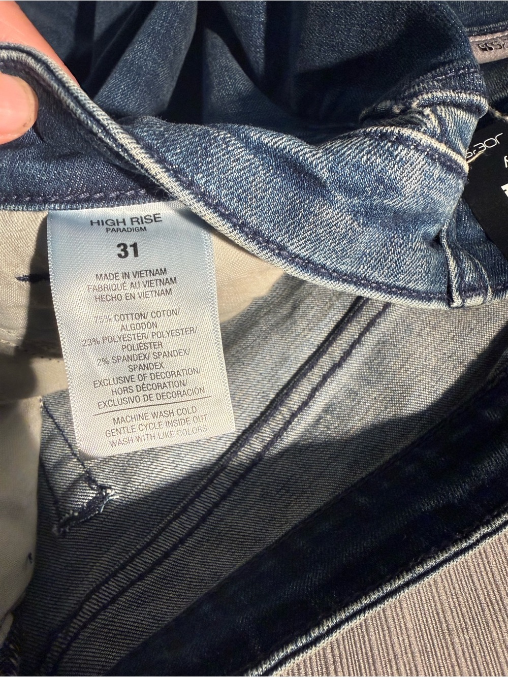 Joe's Jeans Women's Dark Blue Flared Jeans - Picture 9 of 10